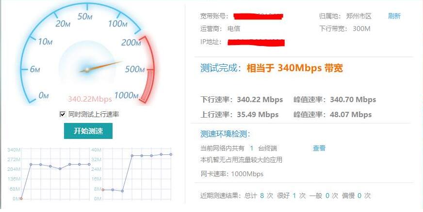 300m带宽下载速度